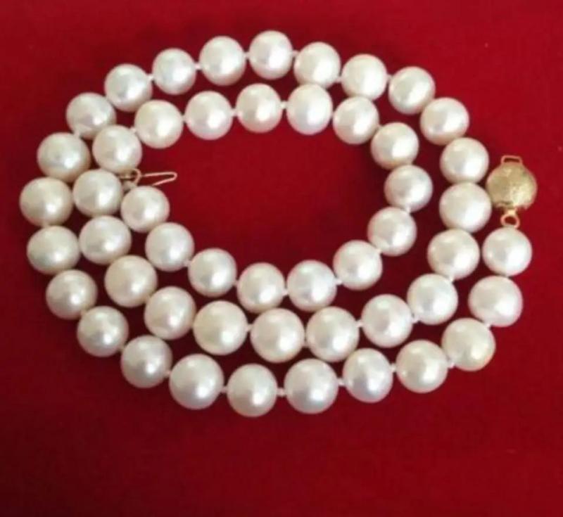 9mm Australian South Sea Pearl Necklace 18in
