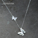 925 Silver Butterfly Necklace Women