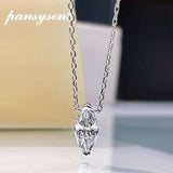 925 Silver Marquise Cut Moissanite Diamond Pendant Necklace