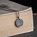 Vintage Skeleton Pendant 925 Sterling Silver Necklace
