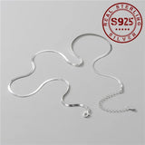 Sterling Silver Snake Chain Necklace for Women