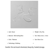 Sterling Silver Snake Chain Necklace for Women