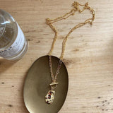 925 Sterling Silver Double Layer Necklace Non-Mainstream Red Necklace