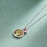Crystal 925 Sterling Silver Diamond Necklace For Ladies