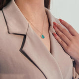 S925 Sterling Silver Star Moon Necklace Pendant for Women