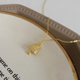 S925 Christmas Tree Necklace for Women