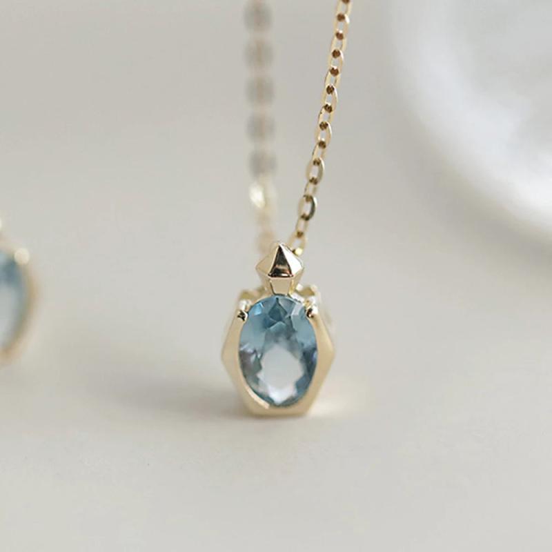 S925 Silver Perfume Bottle Necklace Diamond Pendants