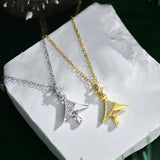 S925 Silver Christmas Tree Necklace with Zircon, Holiday Gift