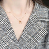 S925 Sterling Silver Shooting Star Necklace for Women