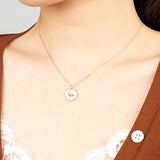 S925 Sterling Silver Elk Necklace for Women