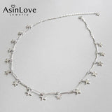 Women's 925 Silver Star Pendant Necklace