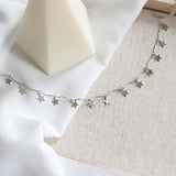 Women's 925 Silver Star Pendant Necklace