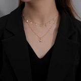 S925 Star Necklace for Women Holiday Wedding