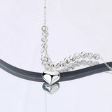 Heart Beads Clavicle Chains Necklace for Women