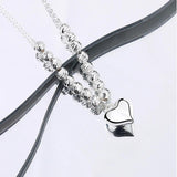 Heart Beads Clavicle Chains Necklace for Women