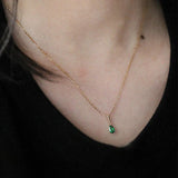 925 Silver Necklace Zircon Diamond Pendant High Carbon Women's Jewelry