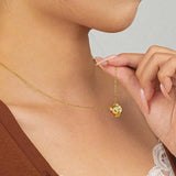 S925 Rainbow Devil's Eye Necklace with Zircon Jewelry