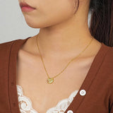 S925 Rainbow Devil's Eye Necklace with Zircon Jewelry
