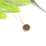 Real 925 Sterling Silver Spinel Necklace for Women