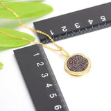Real 925 Sterling Silver Spinel Necklace for Women