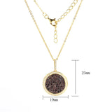Real 925 Sterling Silver Spinel Necklace for Women