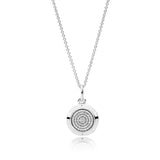 Baofu Sterling Silver Signature Circle Women's Necklace Gift