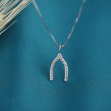 Shape Pendant 925 Sterling Silver Women Necklace