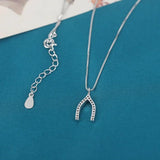 Shape Pendant 925 Sterling Silver Women Necklace