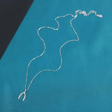 Shape Pendant 925 Sterling Silver Women Necklace