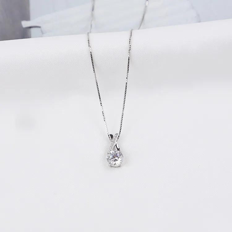 Classic 925 Sterling Silver Women Necklace Pendant
