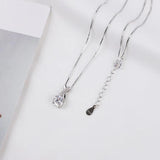 Classic 925 Sterling Silver Women Necklace Pendant