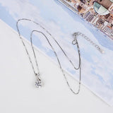 Classic 925 Sterling Silver Women Necklace Pendant