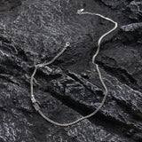 Vintage Thai Silver Doudou Necklace Women 925 Sterling Silver