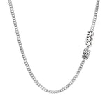 Vintage Thai Silver Doudou Necklace Women 925 Sterling Silver