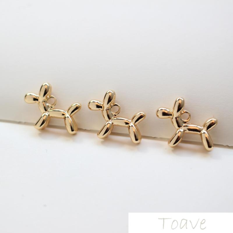 Copper Plated 18K Puppy Pendant DIY Materials
