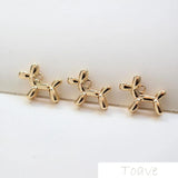 Copper Plated 18K Puppy Pendant DIY Materials