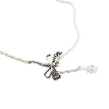 Dreamy Dragonfly Necklace 925 Sterling Silver Jewelry Pendant Necklace