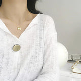 925 Silver Lock and Key Necklace Stylish Pendant for Women