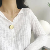 925 Silver Lock and Key Necklace Stylish Pendant for Women