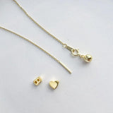 Silver Initial Letter Necklace Angel Gift Choker Heart Pendant