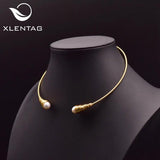 Baroque Pearl Chokers Necklace for Women GN0048