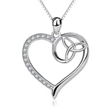 925 Silver Heart Micro Pendant Love Necklace