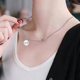 Vintage Style Silver Men Necklace
