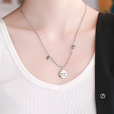 Vintage Style Silver Men Necklace