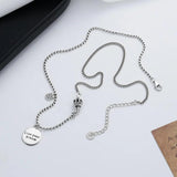 Vintage Style Silver Men Necklace