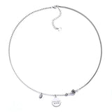 Vintage Style Silver Men Necklace