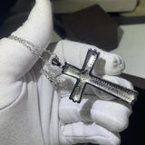 925 Silver Women's Cross Pendant Necklace