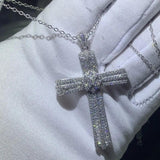 925 Silver Women's Cross Pendant Necklace