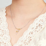 S925 Sterling Silver Women Irregular Necklace