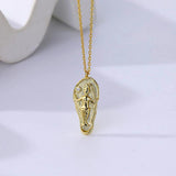 S925 Sterling Silver Mermaid Necklace Women's Collar Chain Jewelry